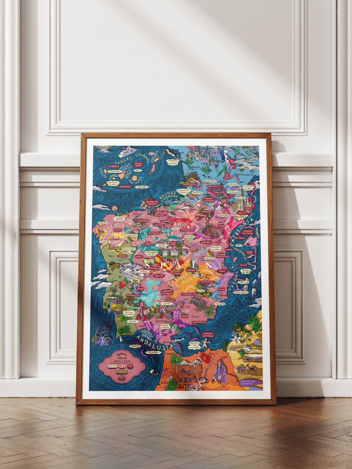 Poster - Spain Wine