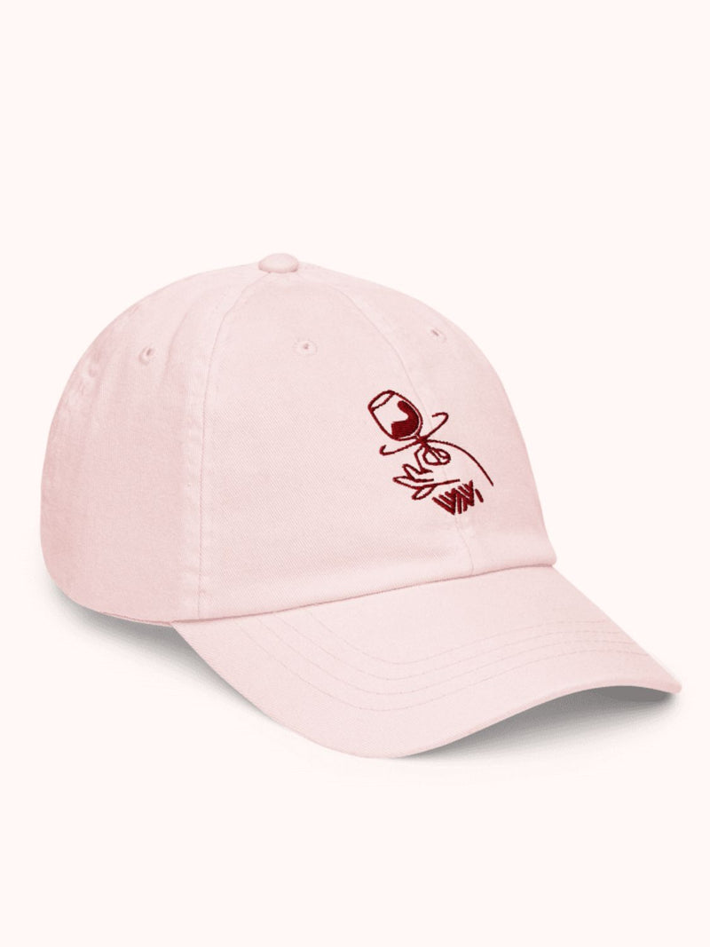 Rosé Swirl logo Cap