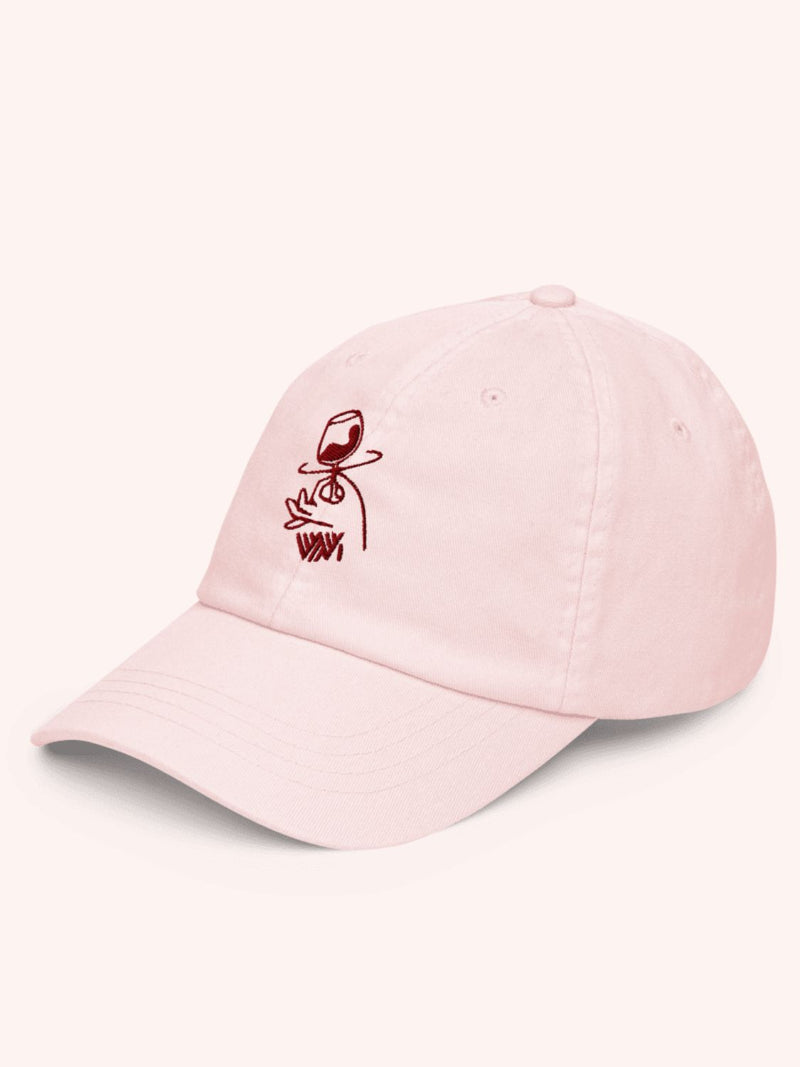 Rosé Swirl logo Cap
