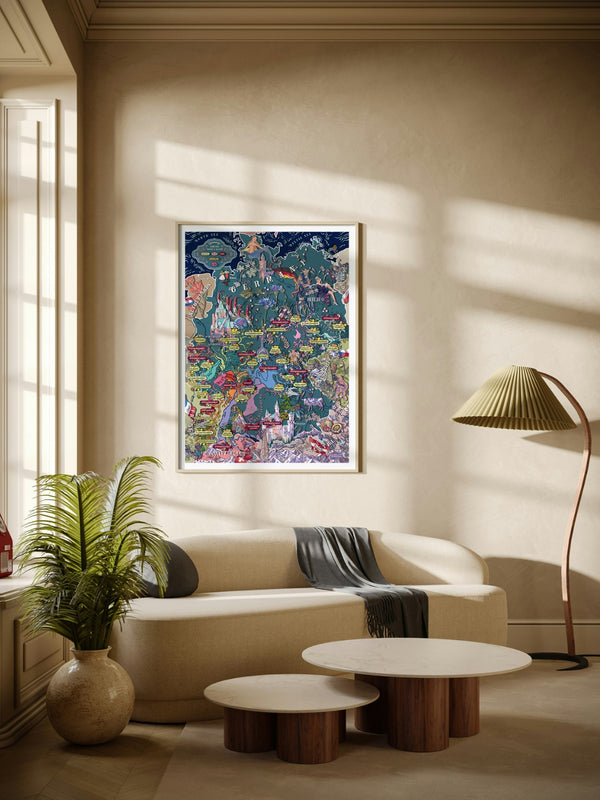 Poster - Germany Wine