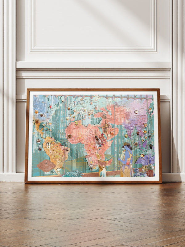 World of Coffee Poster