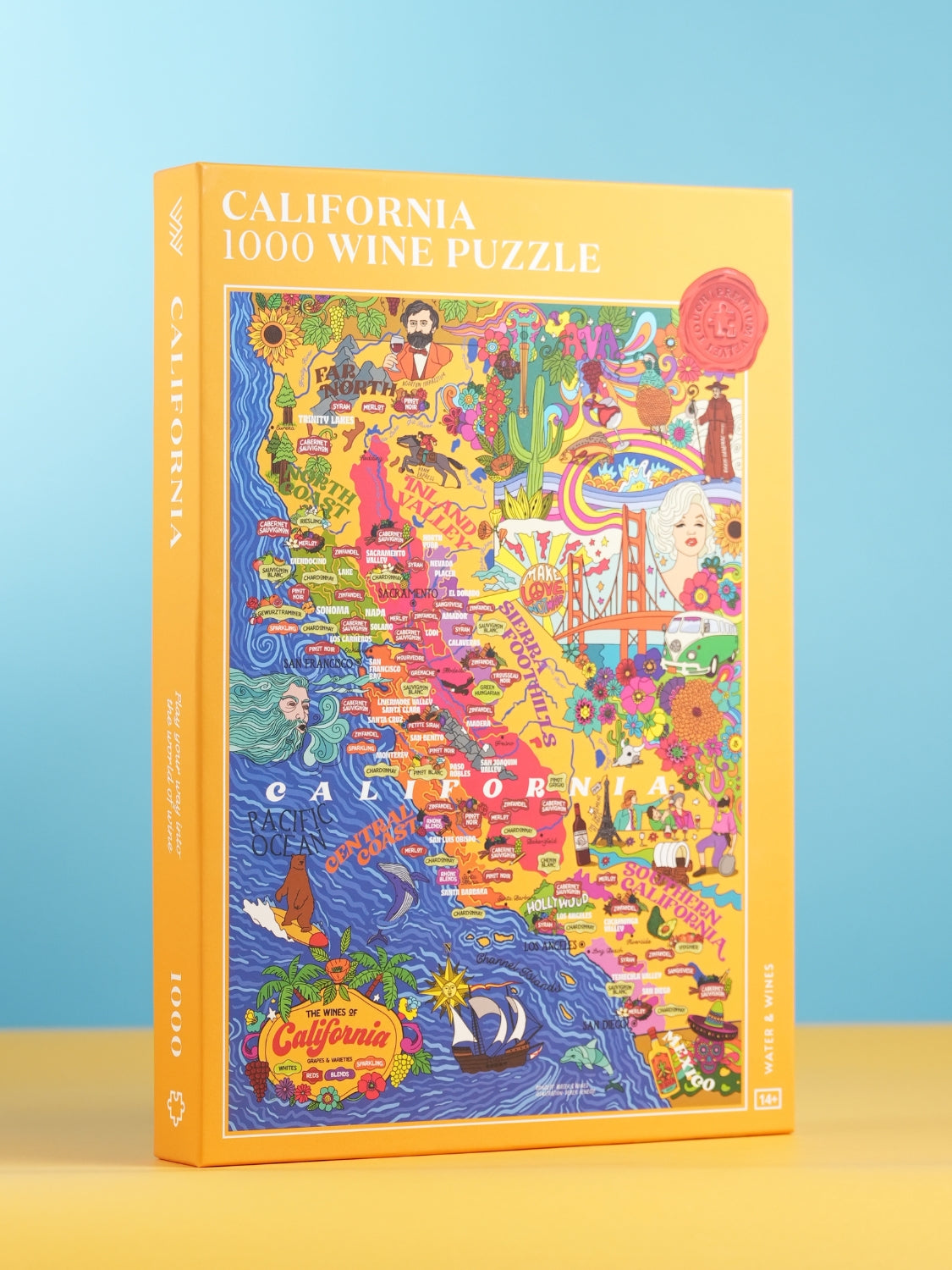 Wine Puzzle California Wine Puzzle California