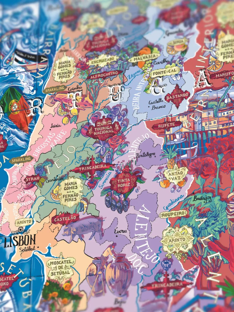 Portugal Wine Poster