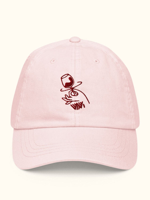 Rosé Swirl logo Cap