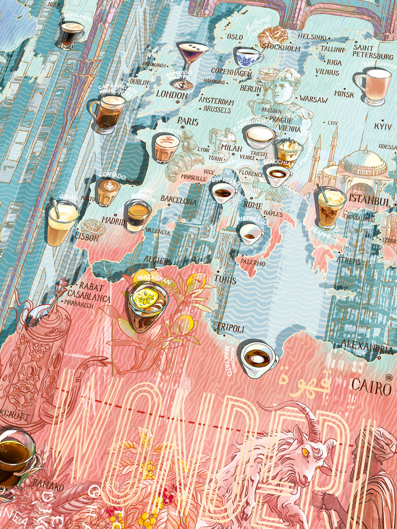 Coffee Puzzle - Coffee Wonderlands