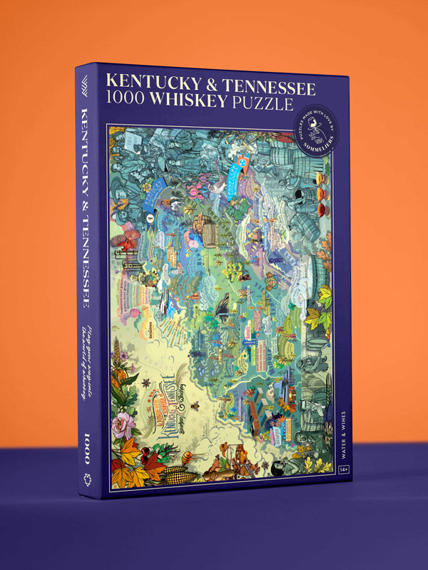 Whiskey Puzzle - Kentucky & Tennessee