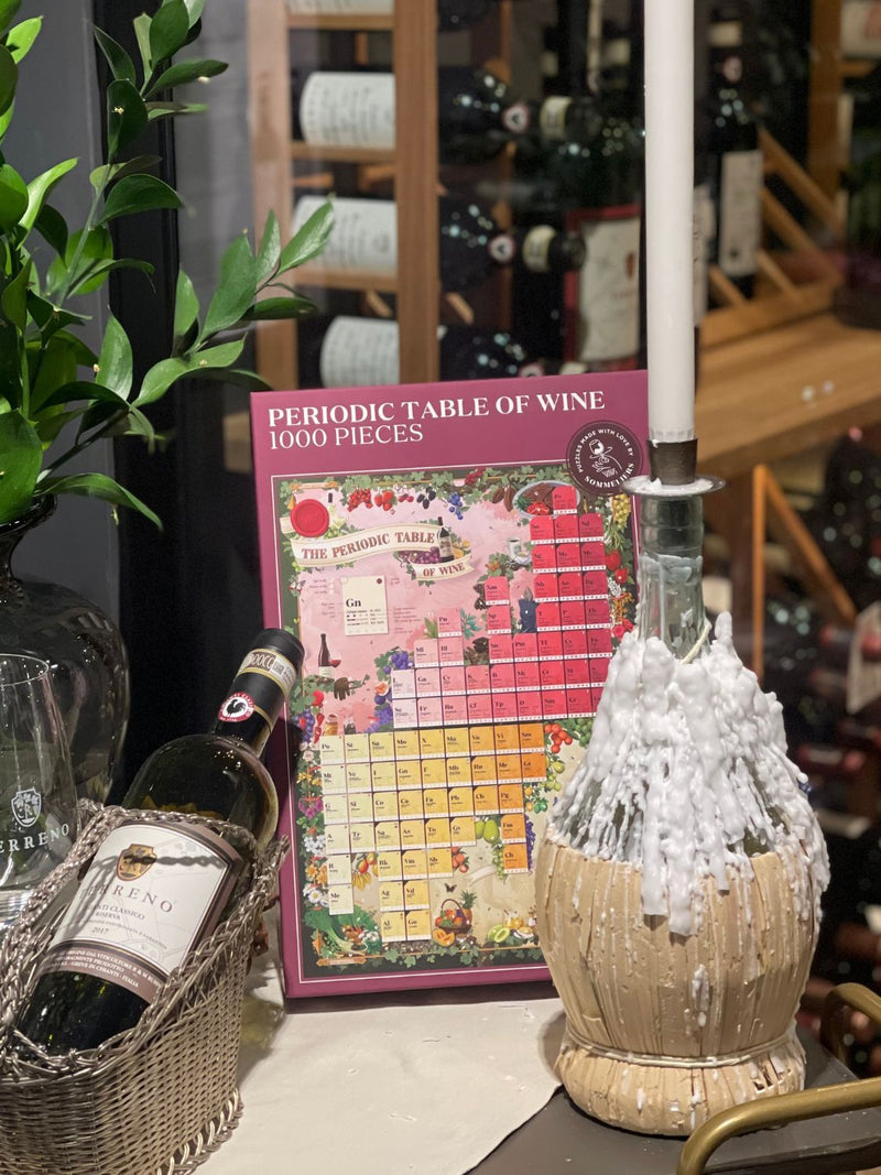 Wine Puzzle - Periodic Table of Wine